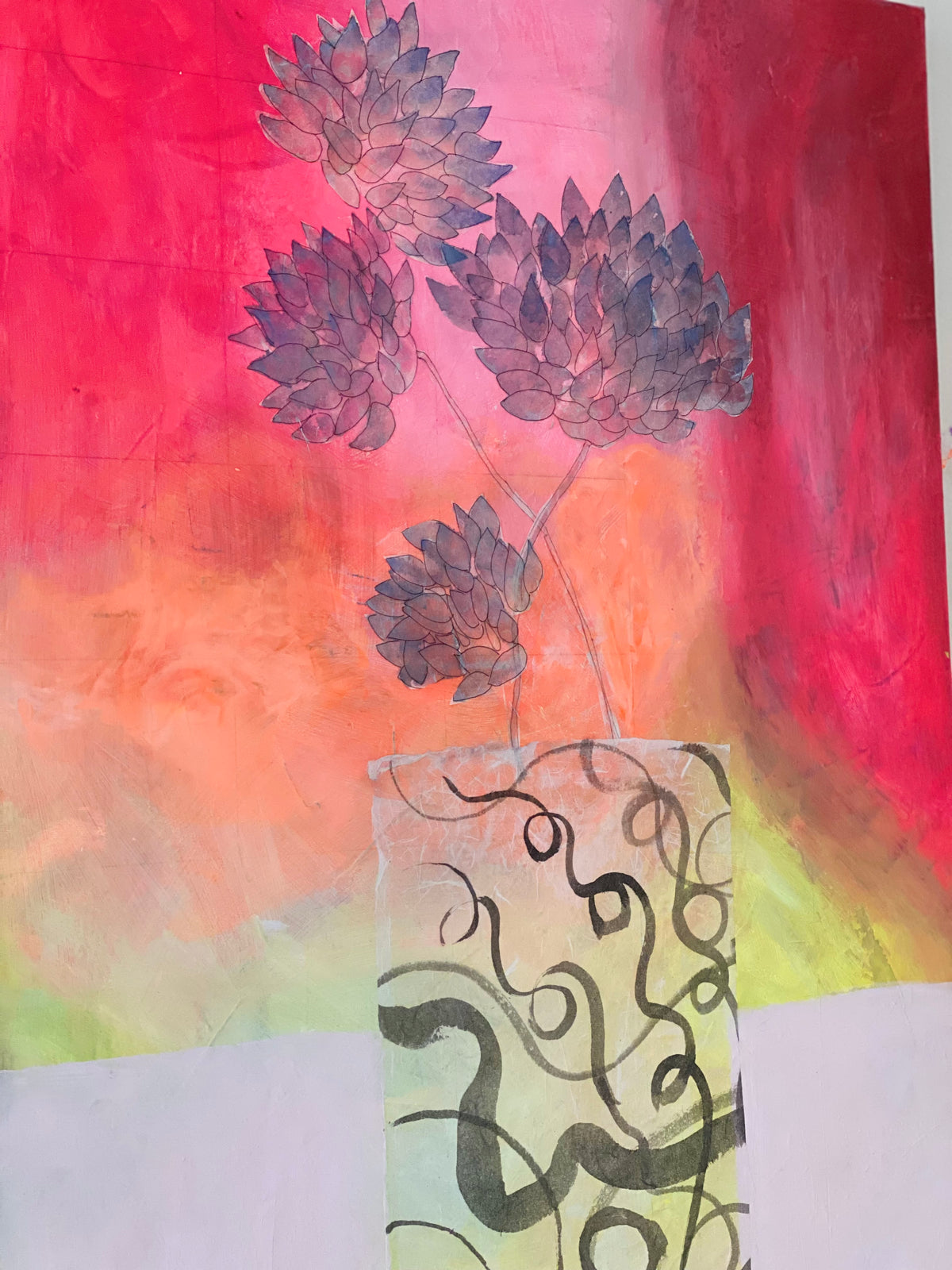 Fire flowers